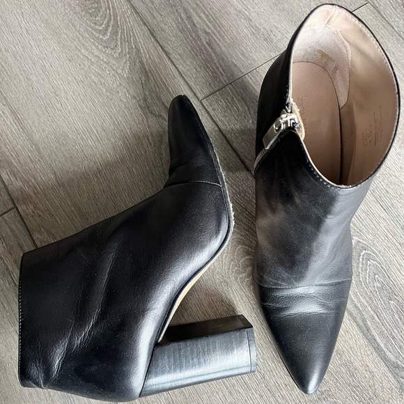 ZARA | Black Leather Boots - Made in Spain - Picture 2 of 8